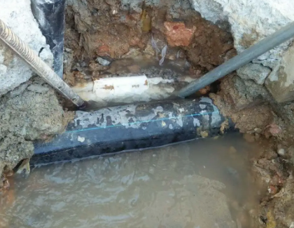 贵定测漏水之水管漏水
